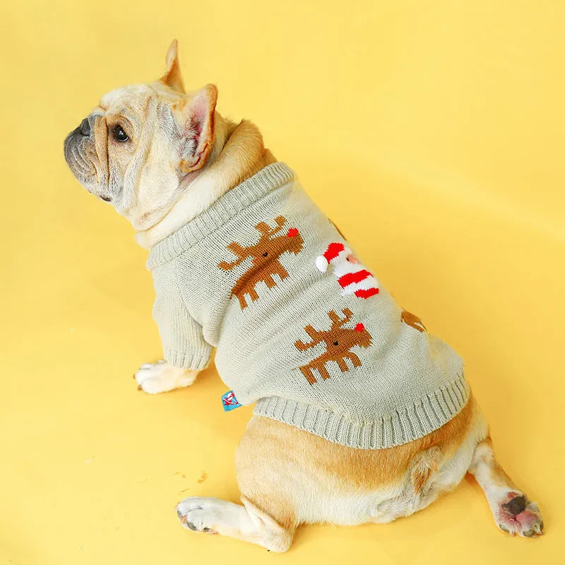 Cut Pet Christmas Sweater - Bellarte Enchanté Cut Pet Christmas Sweater